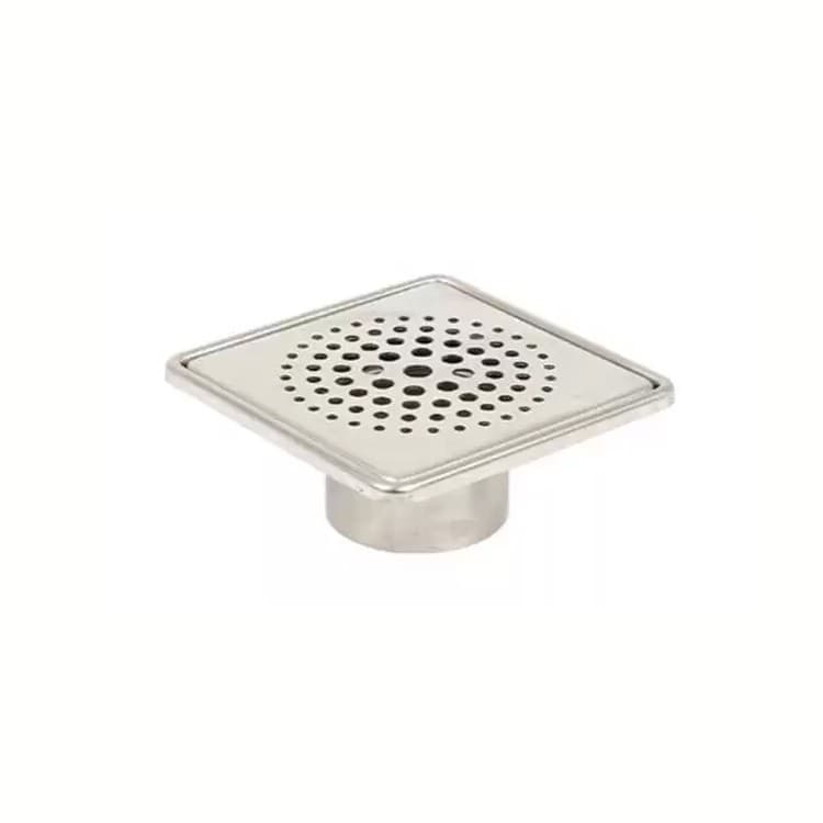 Paslanmaz Yer Süzgeci 10x10 (Yuvarlak Delikli)