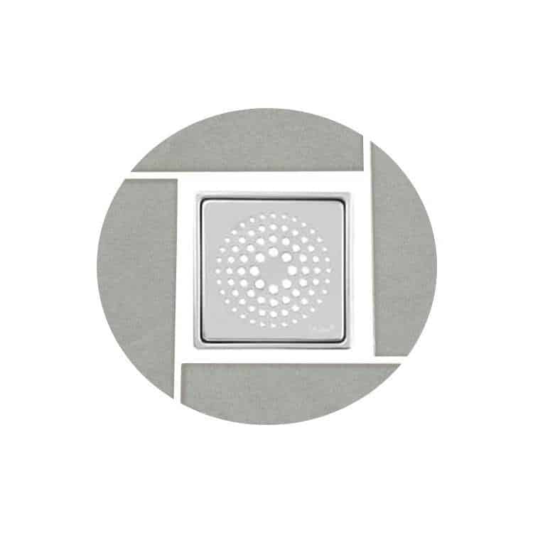 15x15 Sun Model Paslanmaz Çelik Yer Süzgeci Izgarası (Sade Izgara) - Görsel 1