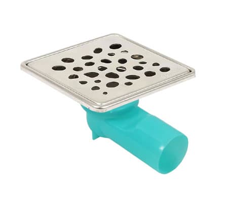 Sukar Line 5 10x10 Paslanmaz Çerçeveli Yer Süzgeci Çakıl Taşı 1157-0381223-11 - Görsel 1