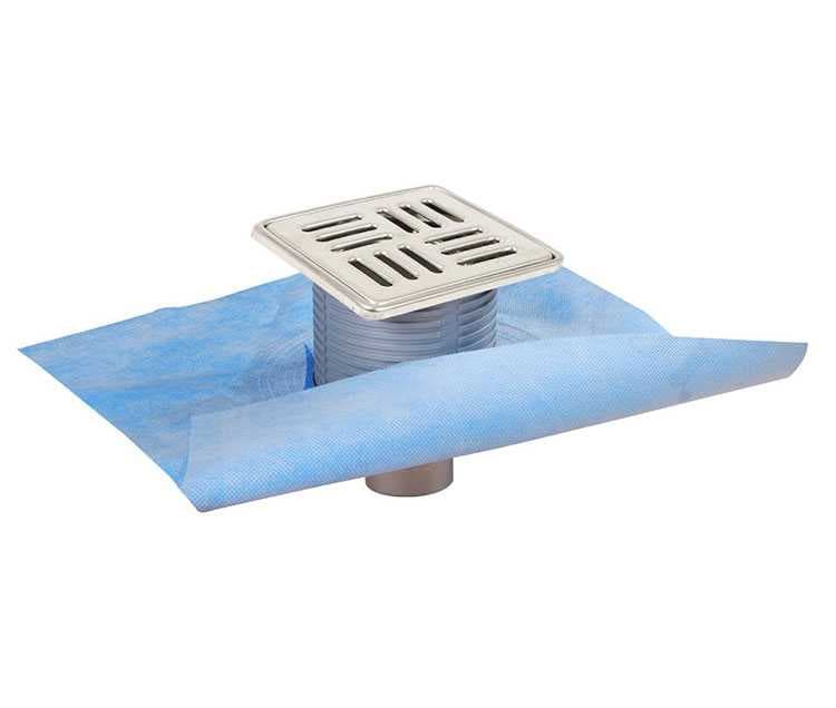 Sukar Line 11 10x10 Tekstil Membranlı Paslanmaz Yer Süzgeci Alttan Çıkışlı 1950-10-1