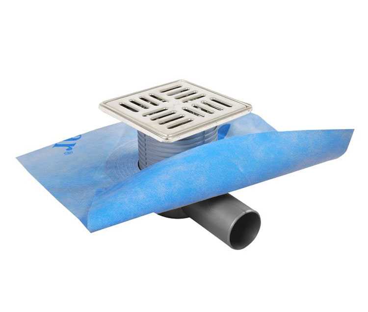 Sukar Line 11 15x15 Tekstil Membranlı Paslanmaz Yer Süzgeci Yandan Çıkışlı 1850-15-1