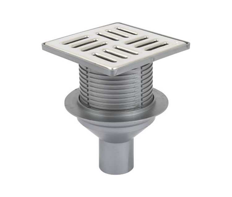 Sukar Line 15 15x15 Plastik Çerçeveli Yer Süzgeci Alttan Çıkışlı 9050-15