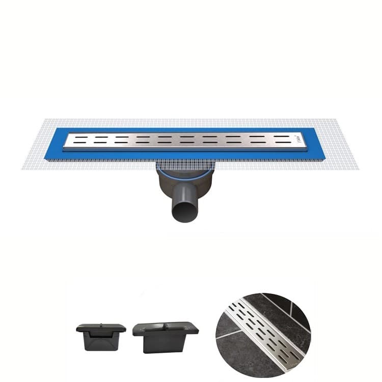 Sukar Duş Kanalı Line-2 Slot Izgara 50cm 1154-1065023-01 - Görsel 1