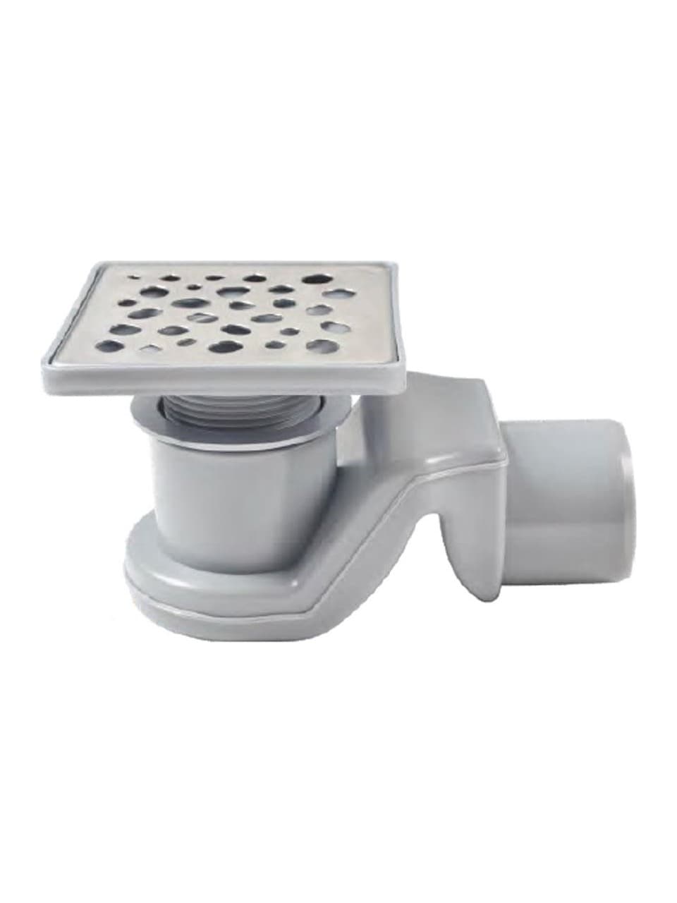 Sukar Twisty Yükseklik Ayarlı Plastik Çerçeveli Yer Süzgeci -Çakıl Taşı Izgaralı - Görsel 1