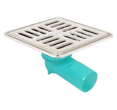 Sukar Line 5 15x15 Paslanmaz Çerçeveli Yer Süzgeci Çizgili 1157-0381623-11 - Görsel 1